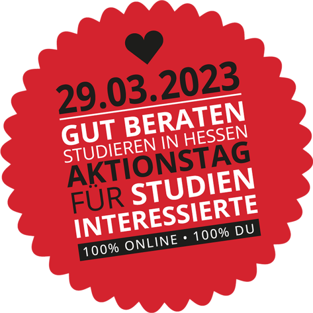 29.3.2023 - gut beraten - studieren in Hessen - Aktionstag für Studieninteressierte